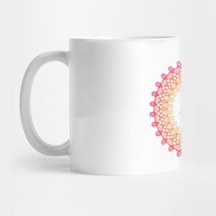 Soulful - Meditation Quote Mandala Illustration Print Design GC-092-18 Mug